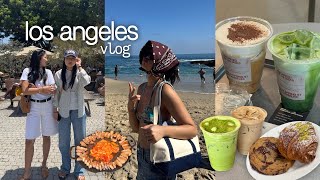 los angeles vlog | LA and OC eats, matcha!!!, korean food, laguna beach