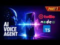 Twilio Phone Calls with Node js - AI Voice Agent Part 1
