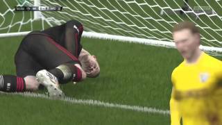 FIFA 15 - Amazing Podolski Free Kick GOAL