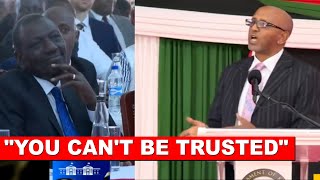 Listen to what this Ethiopia pastor told Ruto face to face in Nairobi infront of foreign leaders!