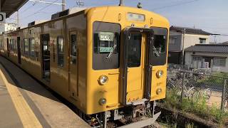 【6倍速車窓右側】105系 宇部線 新山口〜宇部