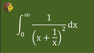 2017 MIT Integration Bee, qualifying test problem # 10 (6th method)