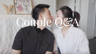 Couple Q\u0026A | 情侣夫妻问答 | 爱情故事 | 吵架如何处理 | 异国恋 | 彼此的初恋 | 如何知道彼此是对的人