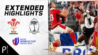 Wales v. Fiji | 2023 RUGBY WORLD CUP EXTENDED HIGHLIGHTS | 9/10/23 | NBC Sports