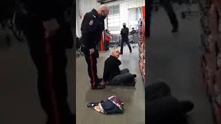 Alberta mask-exempt man arrested at local Costco Store.