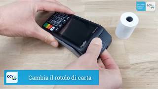 Cambia il rotolo di carta Move 3500 IT