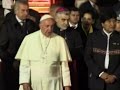 Raw: Bolivian President Welcomes Pope