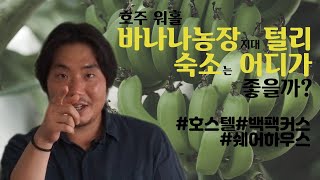 호주 워홀 털리 숙소 어디까지 알아보고 오셨어요? - 첫번째 그 종류와 장 단점