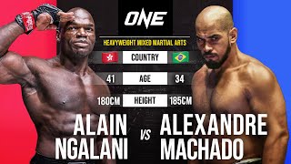 Alain Ngalani vs. Alexandre Machado | Full Fight From The Archives