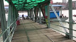 লঞ্চ বিহীন সদরঘাট / বুড়িগঙ্গা নদী / ঢাকা / launch less Sadarghat / Buriganga river #rupbanglaBD