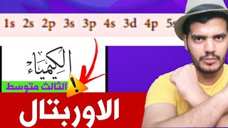 كيمياء الثالث متوسط الفصل الاول الاوربتالات ومستويات الطاقة