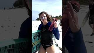 Surfing with Girls in Zanzibar, Africa