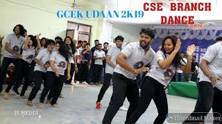 CSE BRANCH DANCE-GCEK UDAAN 2K19-JS MEDIA