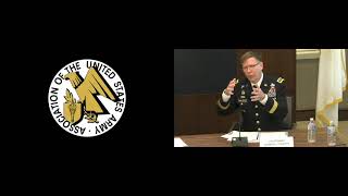 AUSA AMD Hot Topic 2019 - Panel 2 - Army Space Support to Air and Missile Defense