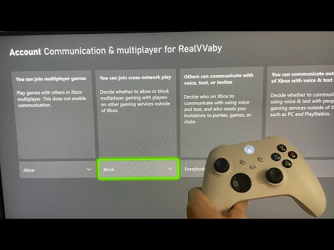 Xbox Series X/S: How to Turn Off Crossplay For ALL Games Tutorial! (Easy Method)