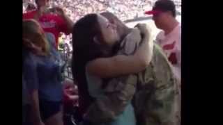 Best Soldier Suprises and Proposes to Girlfriend at Atlanta Braves Baseball Game