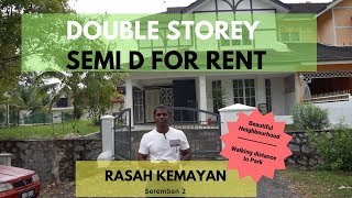 Rasah Kemayan Semi D for Rent