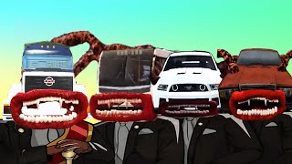 Spider Truck Eater \u0026 Bus Eating \u0026 Car Eating - Coffin Dance Meme ( COVER )