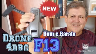 Drone F13 rambler 5km 8k 4DRC- Bom e Barato performance incrÍvel excelente começo