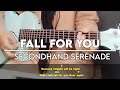 Fall For you -  Secondhand Serenade | easy guitar lesson | guitar play along chords lyrics