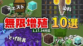 1.17.34でも使えてる無限増殖バグ10選[マイクラ統合版/1.17.34/Bedrock](Win10/PE/Switch/PS4/Xbox)