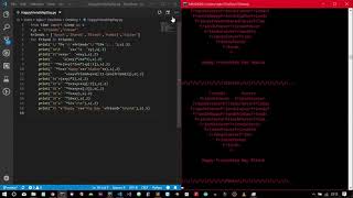 Heart Shape Pattern For Friendship Day With Python Programming