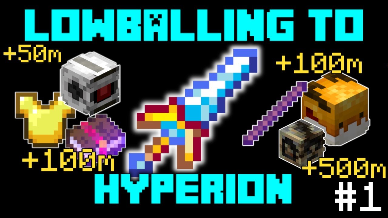 Lowballing To A Hyperion Hypixel Skyblock 1 Youtube