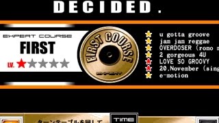 [beatmania THE FINAL] EXPERT / FIRST COURSE (SP Version)