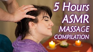 5 Hours of ASMR, Massage Compilation