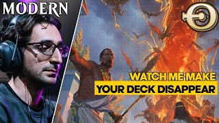 Watch Me Make Your Deck DISAPPEAR  | Temur Breach | Modern | MTGO