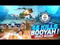 FREE FIRE HIGHEST KILLS WORLD RECORD || GRANDMASTER 15500+ HARD LOBBY OP BOOYAH