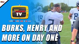 HIGHLIGHTS: DAY ONE OF TENNESSEE TITANS TRAINING CAMP!