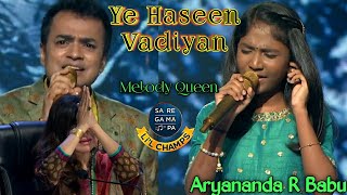 Ye Haseen Vadiyan- Aryananda r babu - Debojit saha -A R Rahman -Roja - Saregamapa little champs 2020