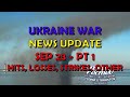 Ukraine War Update NEWS (20240923a): Pt 1 - Overnight & Other News