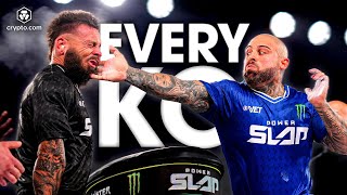 EVERY Knockout from Power Slap 15 π