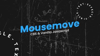 Animated Circle Text Effects using CSS & Javascript