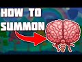 How to Summon Brain of Cthulhu in Terraria 1.4.4.9 | How to Get Bloody Spine in Terraria