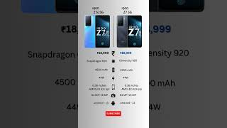 iQOO Z7s 5G 🆚 iQOO Z7 5G Detailed Comparison