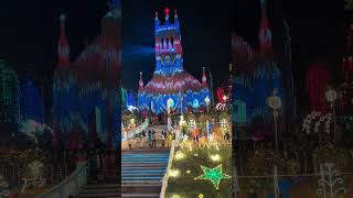 Kanyakumari 2024 Christmas and New year celebration at Marthandam CSI Church, Serial Decoration