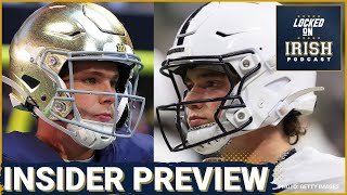 Penn State insider on Notre Dame matchup 👀Will Riley Leonard outplay Drew Allar in the Orange Bowl?