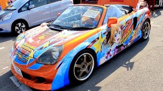 痛車 ラブライブ Kosaka Honoka仕様 TOYOTA MR-S