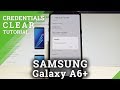 How to Clear Credentials SAMSUNG Galaxy A6+ - Delete Certificates |HardReset.Info