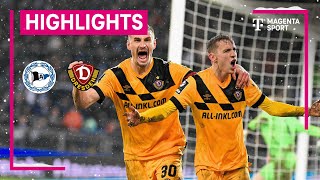 DSC Arminia Bielefeld - Dynamo Dresden | Highlights 3. Liga | MAGENTA SPORT