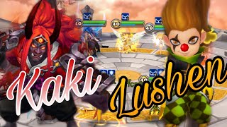 魔靈召喚 | 火鬼＋風丑也能速刷的哦 | 火鬼就是萬能打手了? | Summoners War | Kaki \u0026 Lushen cleave team on RTA