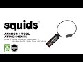 Squids 3708 Wire Tool Attachments Easily Tether Tools with No Tape or Shrink Wrap Needed