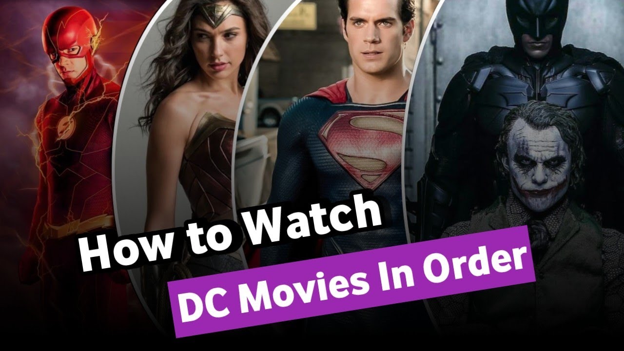 How To Watch DC Universe | DC Movies In Order - YouTube