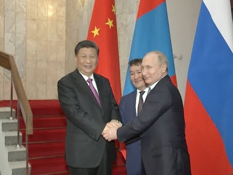 China, Russia, Mongolia Vow To Strengthen Trilateral Cooperation - YouTube