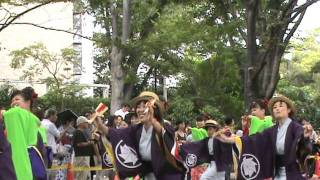 2011スーパーよさこい　ぬまづ熱風舞人（ＮＨＫ前)