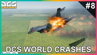 Fighter Jet Crash Landings Compilation #8 - DCS World