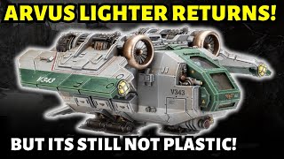 NEW Arvus Lighter for Horus Heresy! But sadly its not PLASTIC!